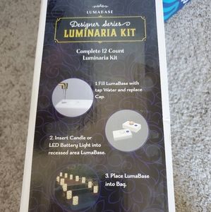 Brand new Lumabase Luminaria kit battery powered